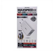 СЗУ WEKOME WP-U56 2xUSB 2A+Type-C  White