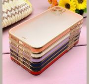 ЧЕХОЛ ДЛЯ IPHONE 12 CLEAR MATTE С ЦВЕТ ОКАНТОВКОЙ