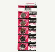 Батарейка MAXELL CR2032/5BL (5) (100)