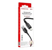 Кабель BOROFONE Lighting BX-54 1m Black