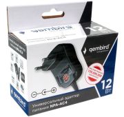 СЕТЕВОЙ АДАПТЕР GEMBIRD NPA-AC4 12Вт