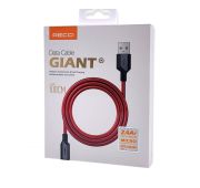 Кабель RECCI  micro USB RTC-N22M 1m Red
