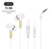 ГАРНИТУРА YESPLUS YS-208 WH