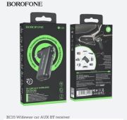 BLUETOOTH CAR WIRELESS RECIEVER BOROFONE BC35 BK