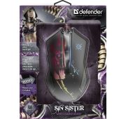 МЫШЬ ПРОВОДНАЯ ИГРОВАЯ DEFENDER GM-933L, SinSister