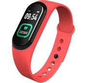 Фитнес браслет с функцией измерения температуры RUNGO R1, красный