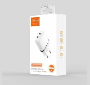 СЗУ RECCI FAST CHARGER 2*USB 2.4A RTC-N06E WH