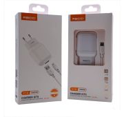 СЗУ RECCI FAST CHARGER MICRO USB 2.1A RCK-01EM WH
