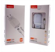 СЗУ RECCI FAST CHARGER+LIGHTNING 2.1A RCK-01EL WH