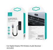 CAR WIRELESS AUDIO RECEIVER USAMS BT5.0 LED DISPLAY