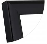 ф/рамка DB8  29,7*42 черный  с пласт