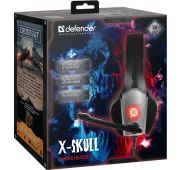 ГАРНИТУРА СТЕРЕО DEFENDER  X-SKULL