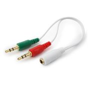 КАБЕЛЬ CABLEXPERT 3.5НАУШНИКИ+3,5МИКРОФОН->3.5 CCA-418W
