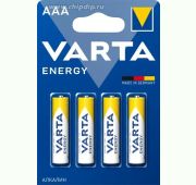 Элем.пит.VARTA LR3 BL-4 ENERGY (40/40/200)