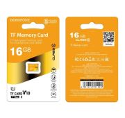 КАРТА ПАМЯТИ BOROFONE MICRO SDHC I 16GB CLASS10