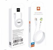 Кабель WUW X168 USB->Type-C 5A, 1m White