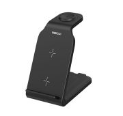 БЕСПРОВОДНОЕ З/У RECCI DESCTOP STAND 4in1 15W RSW-16