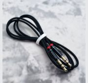 Кабель WUW AUX R150 1m Black
