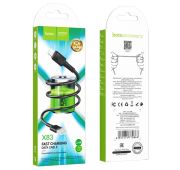 Кабель HOCO X83 Lighting 1m 2.4A (Black)