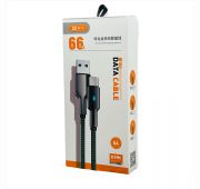 КАБЕЛЬ BYZ X-099t USB-> Type-C 6A 66W