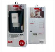 СЗУ BYZ B37t 2*USB+Type-C 2.1A White