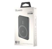 Внешний АКБ QM-06, 5000mAh, 20W PowerDelivery, 15W wireless, серый, OLMIO