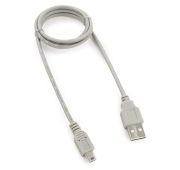 КАБЕЛЬ GEMBIRD USB 2.0 CC-USB2-AM5P-3, AM/miniBM 5P, 90см, серый, пакет