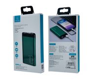 Power Bank USAMS US-CD148 Dual USB 10000mAh GREEN