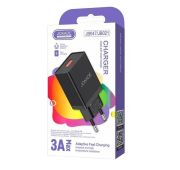 СЗУ JOKADE JB021/JB047 1*USB 3A FAST CHARGE Black