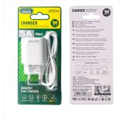 СЗУ JOKADE JB004 2*USB + microUSB 5A White