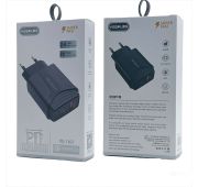 СЗУ YESPLUS YS-1107 USB-A+UBC-C PD (Black)