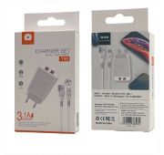 СЗУ WUW T55 2*USB + Lightning 3.1A White
