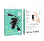 АЗУ BOROFONE BZ-18 USB single port+Micro QC 3.0 (Black)