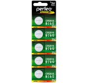 Батарейка PERFEO CR2016\5BL LITHIUM CELL