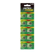 Батарейка PERFEO AG 5 LR754(393A) /10BL Alkaline Cell (10/200)