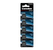 Батарейка Camelion CR2032/5BL Lithium (50/1800)