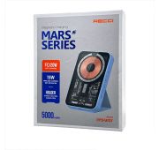 POWER BANK RECCI MARS REP-W01 5000mAh Blue