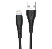 Кабель YESPLUS Lightning YS-842 2.4A 1m Black
