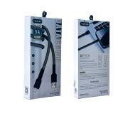Кабель YESPLUS Lightning YS-827 5A 120W 1m Black