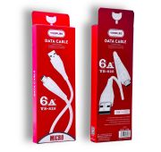 Кабель YESPLUS MICRO USB YS-828 6A 1m White