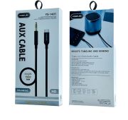 Кабель YESPLUS YS-1401 3.5jack->Type-C 1.5m Black