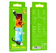 Кабель BOROFONE Lighting BX-86 2.1А 1m Silicone Black