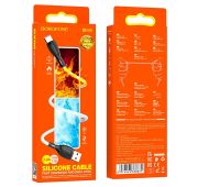 Кабель BOROFONE TYPE-C BX-86 1m Silicone White
