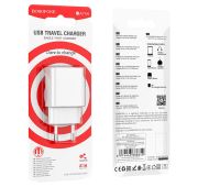 СЗУ BOROFONE BA-74A 1*USB 2.1A White