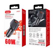 АЗУ JOKADE 1*USB-A, 1*USB-C 60W JH27 Black