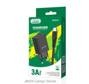 СЗУ JOKADE JB024 2*USB + TYPE-C 3A Black