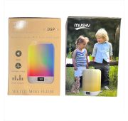 ПОРТАТИВНАЯ КОЛОНКА MUSKY MS8 AMBIENT LIGHT+ALARM CLOCK WHITE
