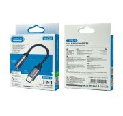 АДАПТЕР JOKADE JC001 TYPE-C->3.5jack Black
