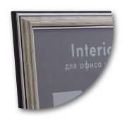ф/рамка Interior Office 290 10х15 серебро (50шт)