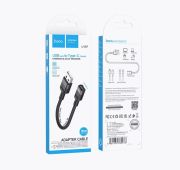 Переходник HOCO U107 OTG USB-> TYPE-C  ADAPTER (Black)